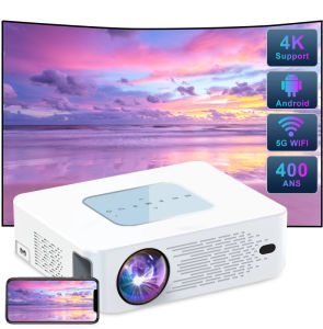【🥇New Product 2025】Fintex X8 Utral Native 1920P Full HD 4K Android 11.0 Projector 18000 Lumens 900ANSI Auto focus projector Auto Keystone Home Cinema Classroom OfficeOutdoor daytime high brightness projector