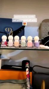 NAIL POLISH SR12/LAVENDER/LILAC/KUTEK HALAL/PEEL OFF