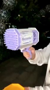 MAINAN PISTOL GELEMBUNG 88 LUBANG PISTOL PEMBUAT GELEMBUNG OTOMATIS DENGAN LAMPU WARNA WARNI PISTOL GELEMBUNG VIRAL LORD BAGY