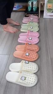 WomenS Summer Outdoor Thick-Soled Hollow-Out Slippers Fashionable Non-Slip Beach Sandals