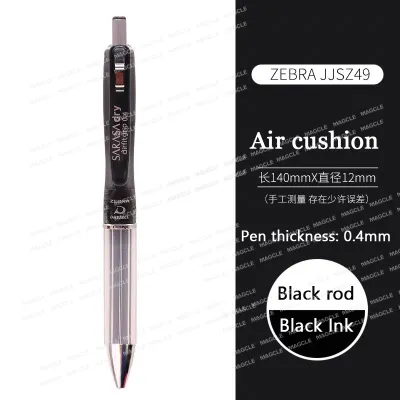 1/3PCS Japan Zebra SARASA Dry Gel Ink Pen JJZ49 Airfitgrip 0.5MM Ballpoint Anti Fatigue Smooth Writing School Supplies