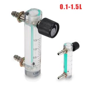 (In stock) Gas Regulator LZB-6M Flowmeter 0-1.5 LPM Flow Meter with Control for Vae for Oxygen/Air/Gas Easy to Operate for Hospit