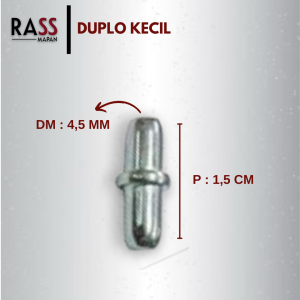 1 BUNGKUS Duplo Besar Kecil Untuk Skat Lemari Olimpic 20PCS