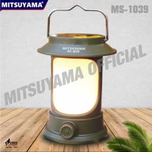 LAMPU LENTERA 3 CAHAYA MITSUYAMA MS-1039 - MODE DIMMER - SOLAR PANEL - RECHARGEABLE