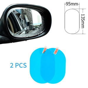 Car Rearview Mirror Side Window Anti-Rain Film Waterproof Anti-Fog HD PET Stickers for Driving