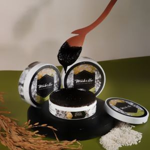 Mabello Lulur Badan 100gr Bedda Lotong Lulur Beras Hitam Original Bpom
