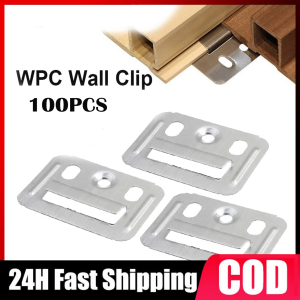 【COD + Local Seller】200PCS Stainless Steel WPC Wall Clip Ceiling Fluted Cladding Clip For WPC