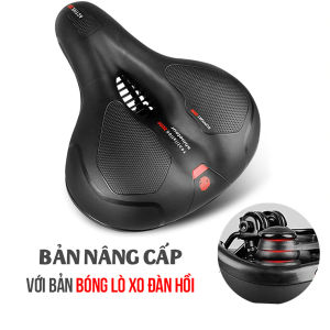 Đệm Yên Xe Đạp Thể Thao Đàn Hồi Thoáng Khí Cao Cấp Yên Xe Đạp Địa Hình Êm Mông Chống Trượt Có Lỗ Rãnh Thoát Khí Bản Nâng Cấp Thân Rộng Theo Khí Động Học Chống Nước Chính Hãng Amalife