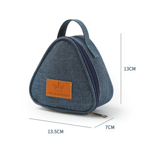 New tam giác túi cách nhiệt mini giấy bạc sinh viên cơm nắm túi dễ thương xách tay Hộp Ăn Trưa Túi đựng thức ăn ngoài trời