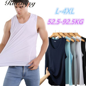 Tomed เสื้อกล้ามยืดได้สำหรับผู้ชายเสื้อกล้ามใส่เล่นกีฬาปั่นจักรยานผ้าวิสคอสทรงสลิมฟิตเสื้อแขนกุดแบบลำลองสำหรับผู้ชายเสื้อยืดคอกลมผ้าบางสำหรับใส่วิ่งเล่นฟิตเนสไซส์ใหญ่พิเศษ