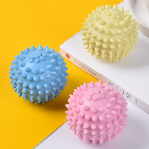 Đồ chơi gặm sạch răng cho Chó bằng nhựa TPR kèm dây bện màu macaron (mẫu mới) - Hara Pet Store