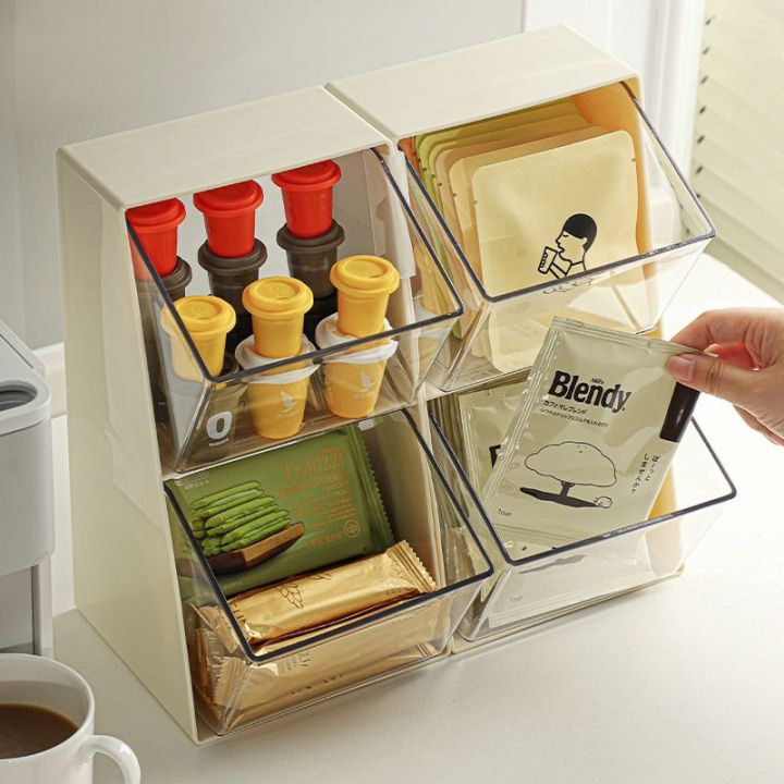 Coffee And Tea Bag Storage Rack, High Beauty, Sideboard, Storage Box