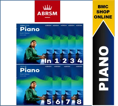 ABRSM Piano Exam Pieces Grade 1-8 2027-2028 Syllabus Books (New Syllabus)