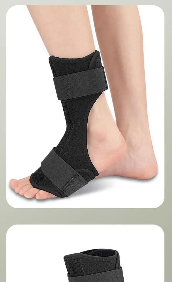 CCW Adjustable Night Splint Plantar Fasciitis Foot Drop Orthosis Stabilizer  Elastic Ankle Support Toe Protector Night Splints Pain Relief