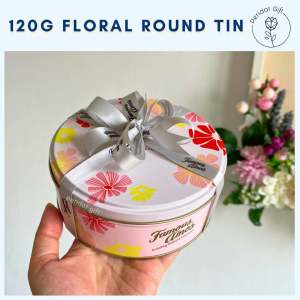 Famous Amos Round Tin 120g / 160g Cookies - Wedding Engagement Hantaran Gift / Event / Corporate Hadiah HALAL