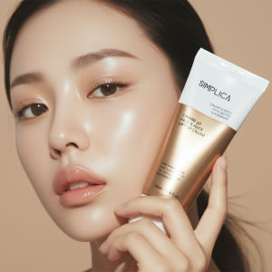 SIMPLICA Caviar 3D Face&Neck Lift Up Cream 100ml Fine Wrinkle Moisturizing