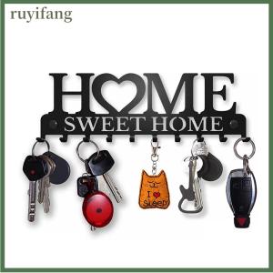 ruyifang 1PC Wall Mounted Sweet Home Decorative Key Holder Key Wall Hook Creative Key Holder For Front Door