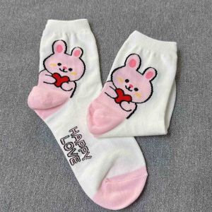 Cute Animals Love Heart-Icon Socks