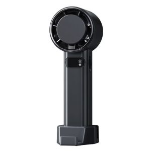 F83 Ceramic Semiconductor Refrigeration Mini Handheld Electric Fan with 100 Gears Stepless Speed Turbofan