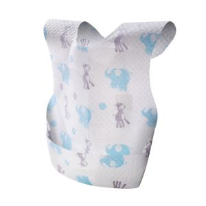 10pcs Disposable Baby Bibs 3 layers Thick Bib Travel Utensil Waterproof Children Bib Toddler Travel Picnic Waterproof Wipe-Clean Baby Bib For Toddlers And Kids