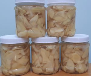 350gr CỦ GỪNG NGÂM GIẤM chua ngọt - NHÀ LÀM