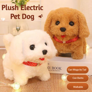 Realistic Robot Puppy Plush Toy / Multifunctional Cute & Fashionable / Indoor Outdoor Family School Entertainment / All Ages Kids Adults Gender-Neutral Gift
