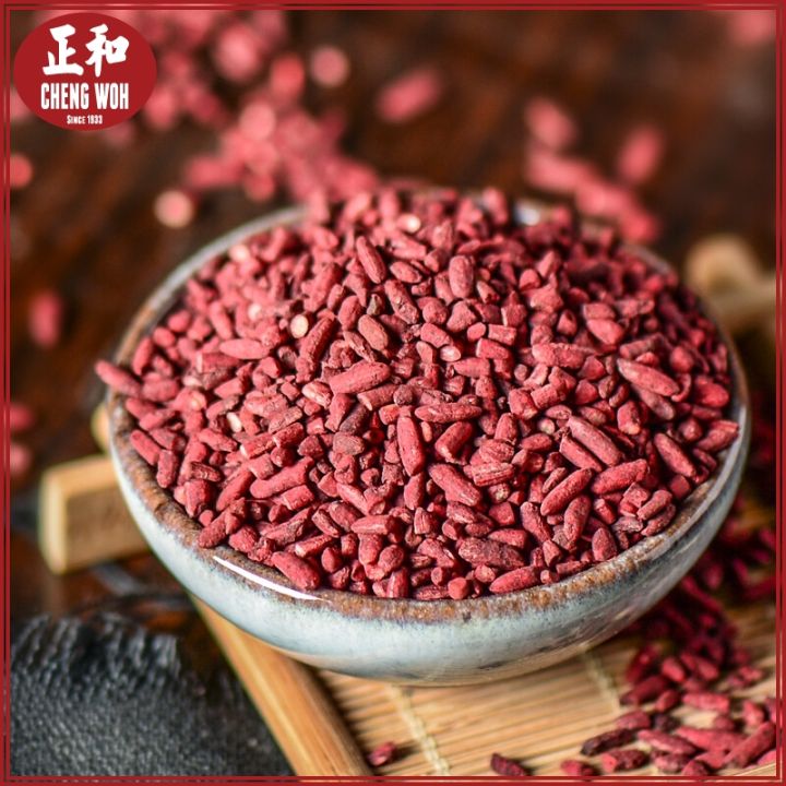 红曲米 Red Yeast Rice 500g 天然食用色素红曲粉烘焙卤肉味上色酿酒曲专用 Beras Yis Merah | Lazada