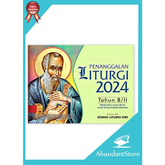 Buku Penanggalan Liturgi 2024 - Komisi Liturgi KWI Kalender Liturgi ...