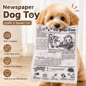 Dog Toys Sounding Paper Toy Potato Chips Bite-resistant Plush Toys Squeaky Chew Dog Toys Puppy Bite