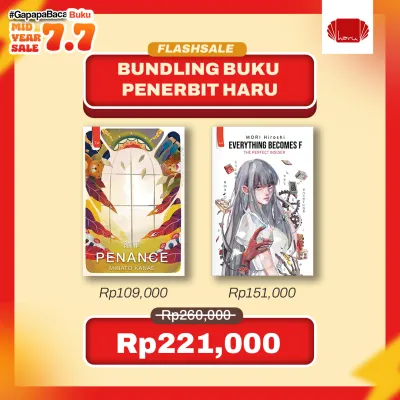BUNDLING BUKU HARU - Everything Becomes F - Mori Hiroshi & Penance - Minato Kanae