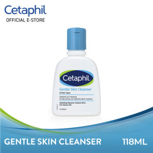 Cetaphil Gentle Skin Cleanser 118ML Face & Body Suitable For Sensitive Dry Oily Combination Skin All Skin Types