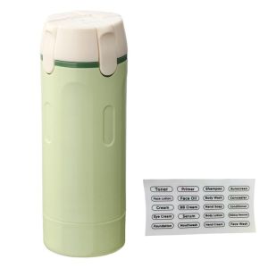 DOUBLEL 4 in 1 Travel Refillable Bottles Set Reusable Leak Proof Empty Bottle Kit Easy To Clean Portable Liquid Dispenser Bottle Business Trip