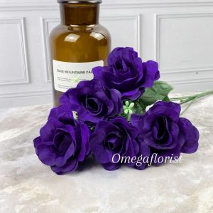 Rose Polyn Artificial Bunga Artificial/Bunga Plastik/Bunga Dekorasi/Dekorasi Pernikahan/Pernikahan