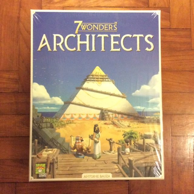 7 Wonders Architects card game (GUARANTEED GENUINE, $8 off for Self Collection)