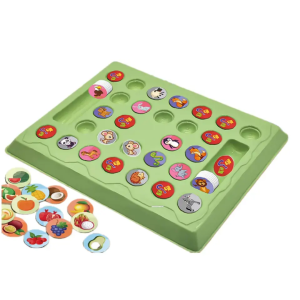 Mainan Puzzle Anak Edukasi Tebak Gambar Daya Ingat Papan Game Flip Chess Edukatif Sensorik Motorik Keluarga Toys