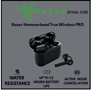 Razer Hammerhead True Wireless PRO Bluetooth In-Ear Earphonses Gaming Earbuds