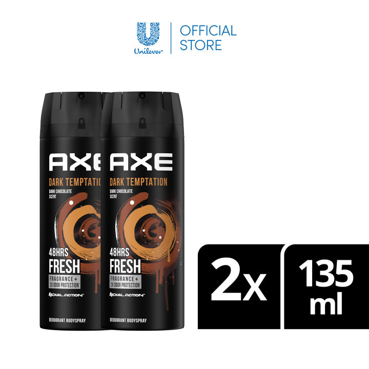 Dark Chocolate Scent Axe Body Spray For Men 59 Axe Dark Temptation