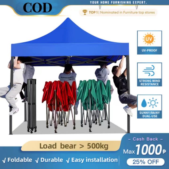 COD free shipping 3X4.5M 3X3M Retractable Tent Canopy roofing with frame Tent heavy duty Retractable Tent Complete Set with canopy and frame black