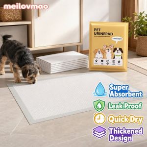 Pet Training Pee Pads Disposable Super Absorbent Waterproof Odor Neutralizing Fast Dry Non Slip Backing Puppy Cat Indoor