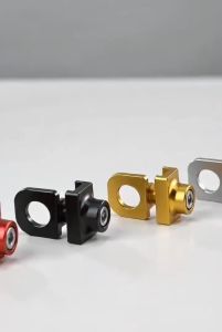 Single Speed Bicycle Chain Tensioner Bolt Chain Adjuster Aluminum Alloy Tensioner Fixed Fastener