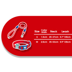 HamshMoc Waterproof PVC Leash Combo Size Adjuster POM Clip Anti-Rust D-Ring Tangle-Free Rotator Reflective Design