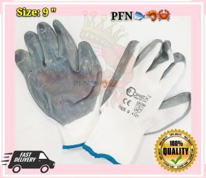 💥READY STOCK💥 OREX Pro Safety Glove SIZE 9"/10"Sarung Tangan Kain Getah Gardening Gloves Anti-Skid Planting Soil Digging