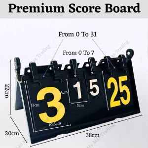 Premium Sport Scoreboard Sports Digit For Soccer Football Volleyball Basketball Tennis Badminton Table Tennis Referee