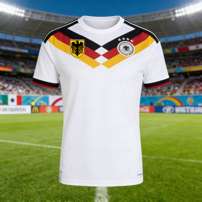 Germany Football T-Shirt For Men 2026 Sports Casual Jersey Round Neck Breathable Short Sleeved Dry F
