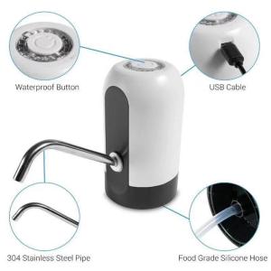 แบต 1200mAh พร้อมสายUSB เครื่องกดน้ำอัตโนมัติ เครื่องปั้มน้ำขึ้นมาจากถัง Automatic Water Dispenser เครื่องดูดน้ำ