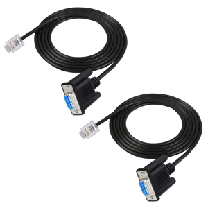 Permanent PVC Defended Female to RJ11/RJ12 6P6C Series Comfort Cable 1. for Industrial Automation