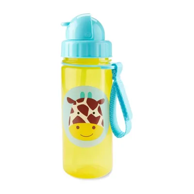 Skip Hop Zoo Straw Bottle 13Oz Giraffe
