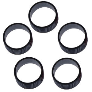 Racquet Sports Stretchy 5Pcs Handle Grip Ring Band Overgrips Baseball Badminton Racket Tennis Racquet Band Tennis Handles Rubber Ring