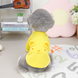 DY Loving Giảm Giá Hấp Dẫn Áo Cho Chó Koean Áo Chui Đầu Mèo Gấu Cười Áo Hoodie Màu Kẹo Ngọt Hàn Quốc Dễ Thương Cho Thú Cưng