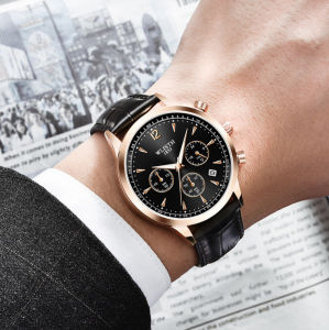 WLISTH Men's Casual Chronograph Watch: A Perfect Holiday Gift